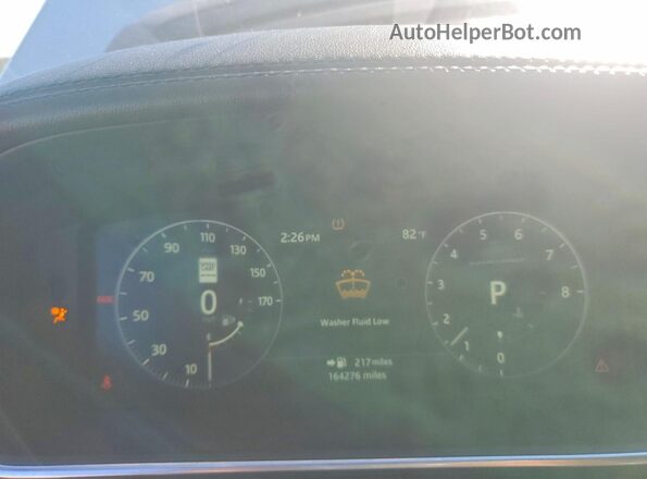 SALGS2FE7HA349453 2017 LAND ROVER RANGE Silver Widok zestawu wskaźników