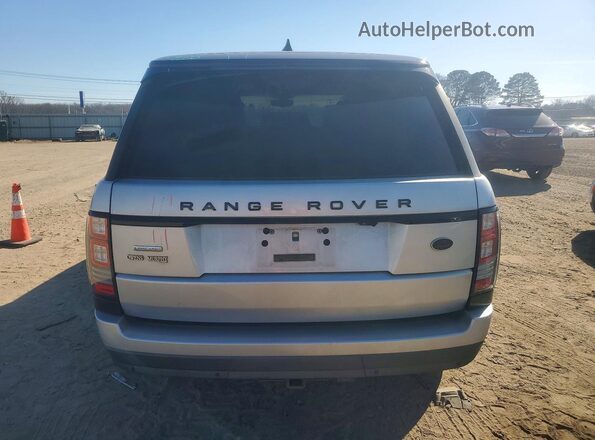 SALGS2FE7HA349453 2017 LAND ROVER RANGE Silver Widok z tyłu