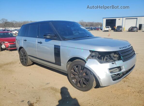 SALGS2FE7HA349453 2017 LAND ROVER RANGE Silver Przód prawy