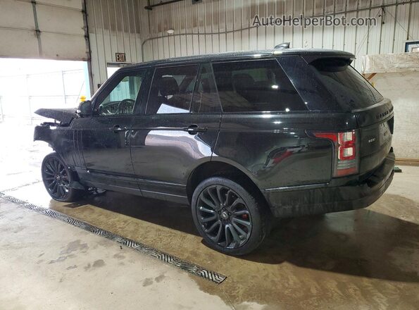 SALGS2FV5HA370978 2017 LAND ROVER RANGE Black Trasero izquierdo