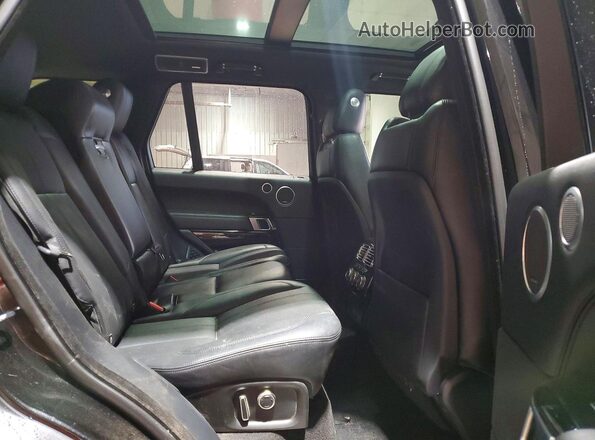 SALGS2FV5HA370978 2017 LAND ROVER RANGE Black Vista interior trasera