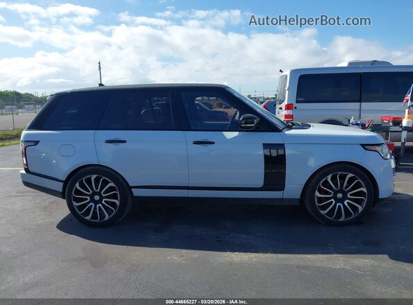 SALGS2KF0GA247179 2016 LAND ROVER RANGE ROVER White Rear interior view