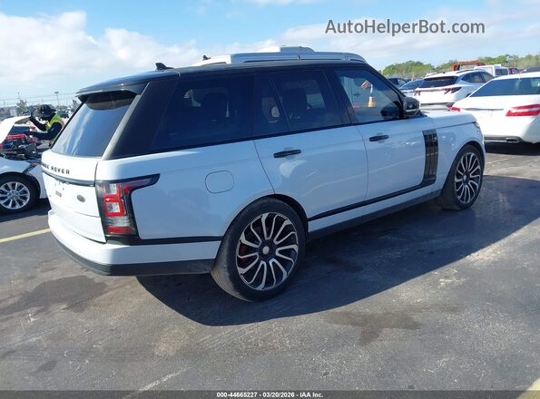 SALGS2KF0GA247179 2016 LAND ROVER RANGE ROVER White Rear right