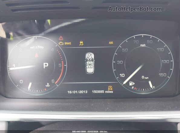 SALGS2KF7GA249558 2016 LAND ROVER RANGE ROVER White Widok tylnych siedzeń