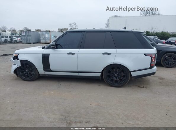 SALGS2KF7GA249558 2016 LAND ROVER RANGE ROVER White Widok wnętrza 360 stopni