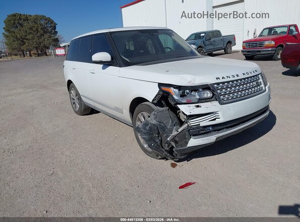 SALGS2PF0GA310483 2016 LAND ROVER RANGE ROVER White Front right
