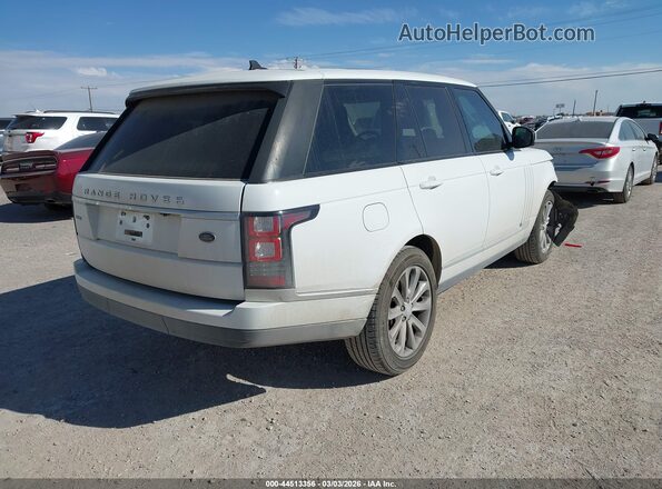 SALGS2PF0GA310483 2016 LAND ROVER RANGE ROVER White Rear right
