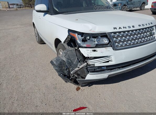 SALGS2PF0GA310483 2016 LAND ROVER RANGE ROVER White Front view