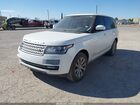 2016 Land Rover Range Rover 3.0l V6 Supercharged Hse White vin: SALGS2PF0GA310483