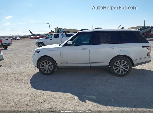 SALGS2PF0GA310483 2016 LAND ROVER RANGE ROVER White 360 interior view