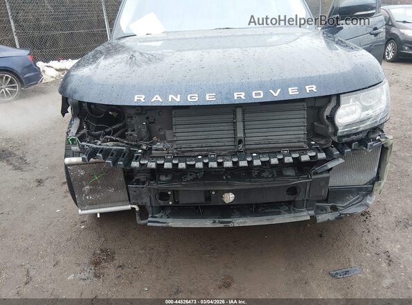 SALGS2PF2GA285523 2016 LAND ROVER RANGE ROVER Dark Blue Widok z przodu