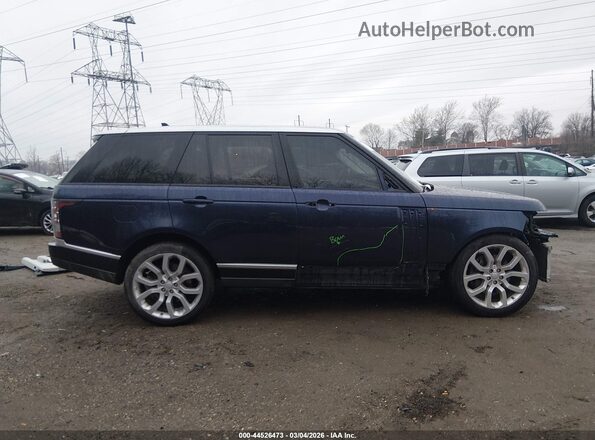 SALGS2PF2GA285523 2016 LAND ROVER RANGE ROVER Dark Blue Widok wnętrza 360 stopni