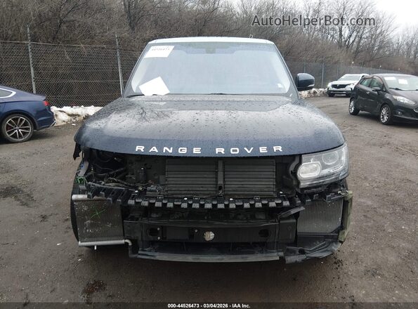 SALGS2PF2GA285523 2016 LAND ROVER RANGE ROVER Dark Blue Widok wnętrza z tyłu