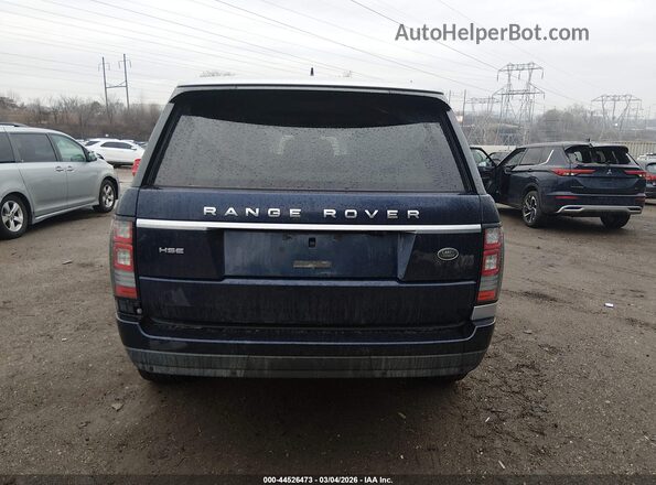 SALGS2PF2GA285523 2016 LAND ROVER RANGE ROVER Dark Blue 