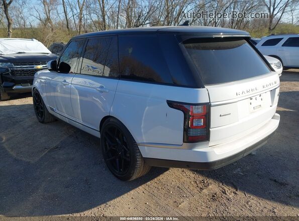 SALGS2PF8GA290323 2016 LAND ROVER RANGE ROVER White Tył lewy