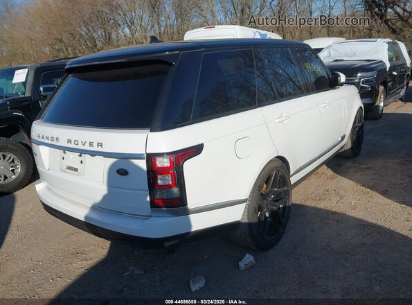 SALGS2PF8GA290323 2016 LAND ROVER RANGE ROVER White Tył prawy