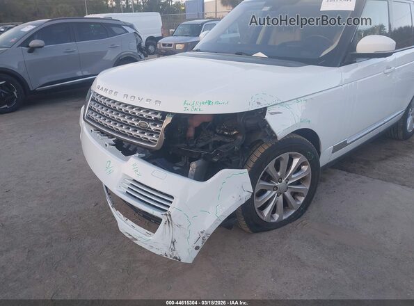 SALGS2PFXGA309048 2016 LAND ROVER RANGE ROVER White წინა ხედი