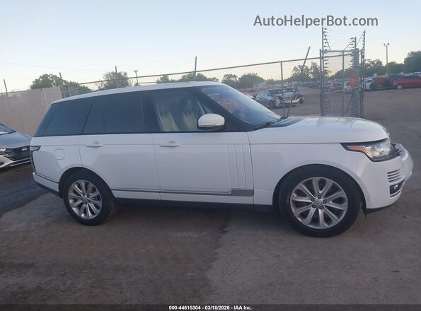 SALGS2PFXGA309048 2016 LAND ROVER RANGE ROVER White უკანა სალონის ხედი