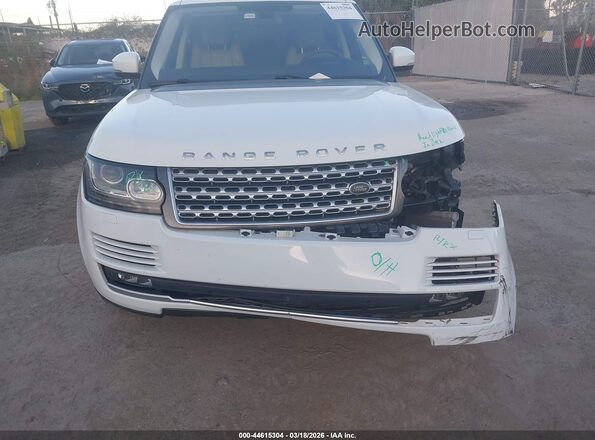 SALGS2PFXGA309048 2016 LAND ROVER RANGE ROVER White 