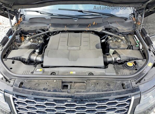 SALGS2RE3KA524347 2019 LAND ROVER RANGE Black Widok komory silnika
