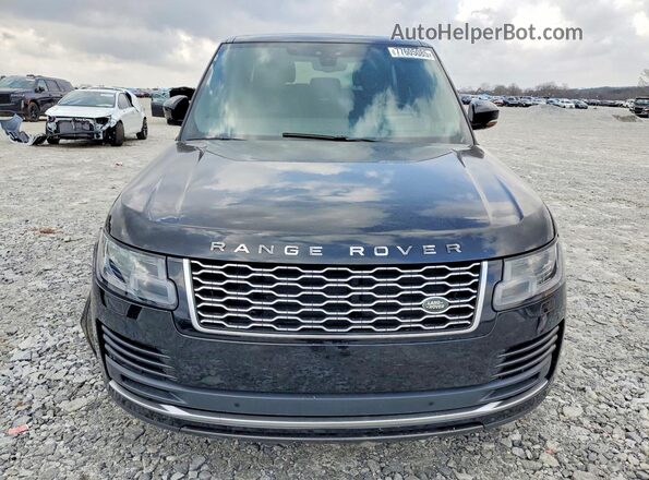 SALGS2RE3KA524347 2019 LAND ROVER RANGE Black Widok z przodu