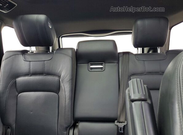 SALGS2RE3KA524347 2019 LAND ROVER RANGE Black Widok tylnych siedzeń