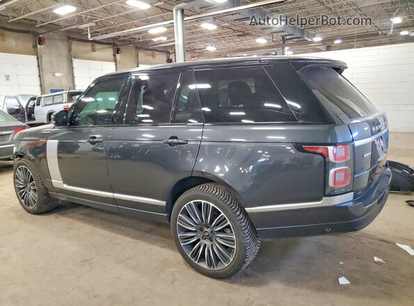 SALGS2RE5KA560816 2019 LAND ROVER RANGE Gray Trasero izquierdo