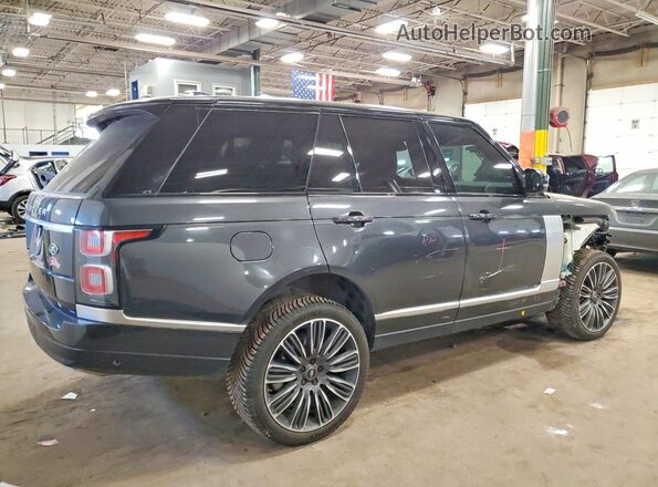 SALGS2RE5KA560816 2019 LAND ROVER RANGE Gray Trasero derecho