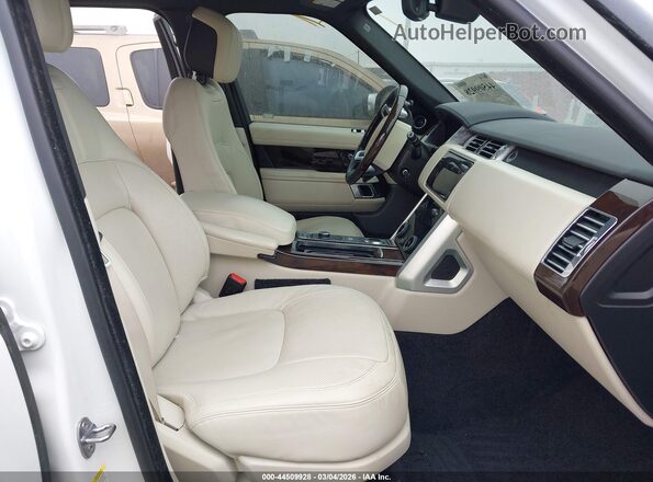 SALGS2RU0MA431912 2021 LAND ROVER RANGE ROVER White წინა სალონის ხედი