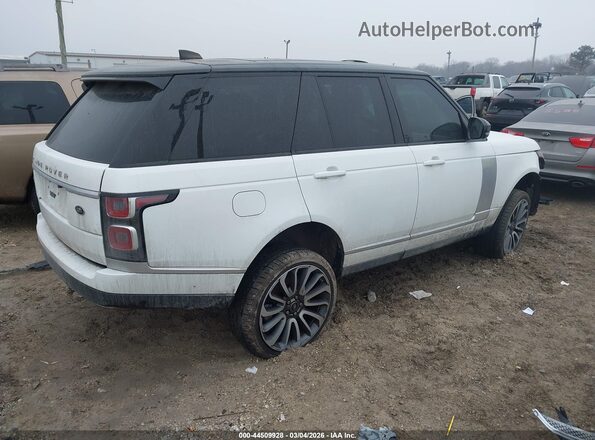 SALGS2RU0MA431912 2021 LAND ROVER RANGE ROVER White უკანა მარჯვენა
