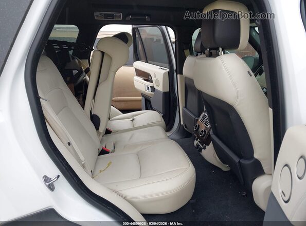 SALGS2RU0MA431912 2021 LAND ROVER RANGE ROVER White VIN კოდის სტიკერის ხედი