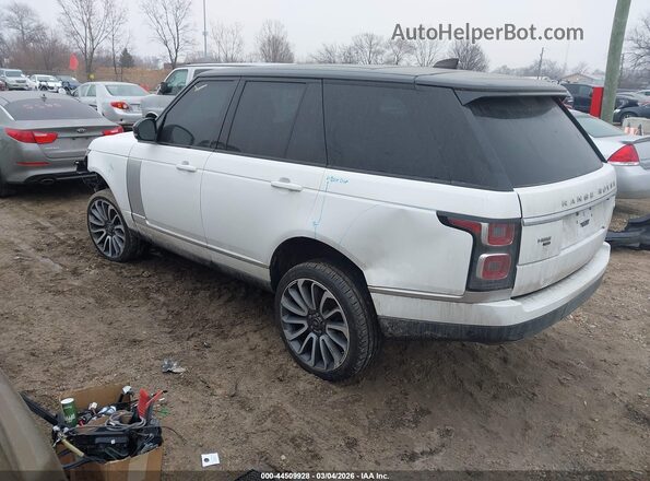 SALGS2RU0MA431912 2021 LAND ROVER RANGE ROVER White უკანა მარცხენა