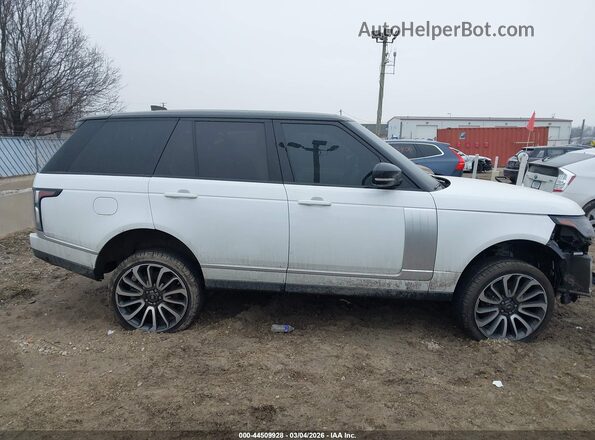 SALGS2RU0MA431912 2021 LAND ROVER RANGE ROVER White უკანა სალონის ხედი