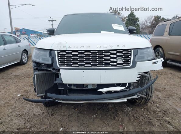 SALGS2RU0MA431912 2021 LAND ROVER RANGE ROVER White ხელსაწყოთა პანელის ხედი