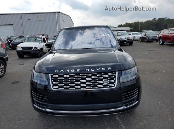 SALGS2RU1LA580912 2020 LAND ROVER RANGE Черный Вид спереди