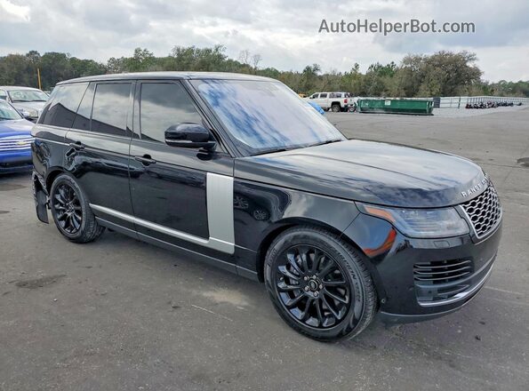SALGS2RU1LA580912 2020 LAND ROVER RANGE Черный Передняя правая четверть