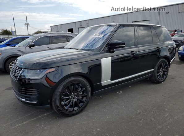 SALGS2RU1LA580912 2020 LAND ROVER RANGE Черный Передняя левая четверть