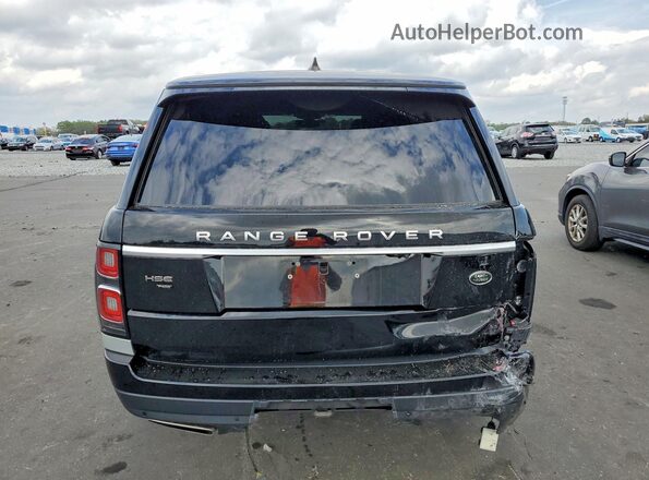 SALGS2RU1LA580912 2020 LAND ROVER RANGE Черный Вид сзади