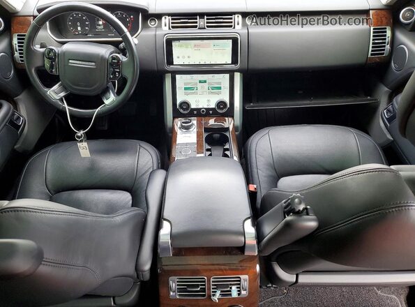 SALGS2RU1LA580912 2020 LAND ROVER RANGE Черный Вид панели приборов