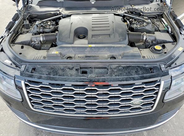 SALGS2RU1LA580912 2020 LAND ROVER RANGE Черный Вид подкапотного пространства