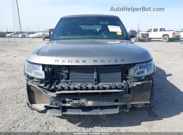 SALGS2RU1MA446418 2021 LAND ROVER RANGE ROVER Gray Widok wnętrza z tyłu