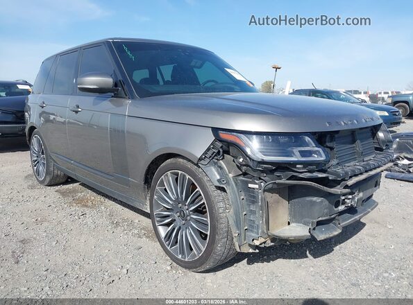 SALGS2RU1MA446418 2021 LAND ROVER RANGE ROVER Gray Przód prawy