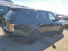 2022 Land Rover Range Rover Hse Westminster Edition Черный vin: SALGS2RU1NA462359