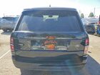 2022 Land Rover Range Rover Hse Westminster Edition Черный vin: SALGS2RU1NA462359