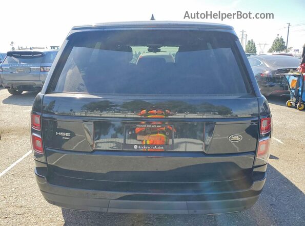 SALGS2RU1NA462359 2022 LAND ROVER RANGE ROVER Черный Вид салона спереди