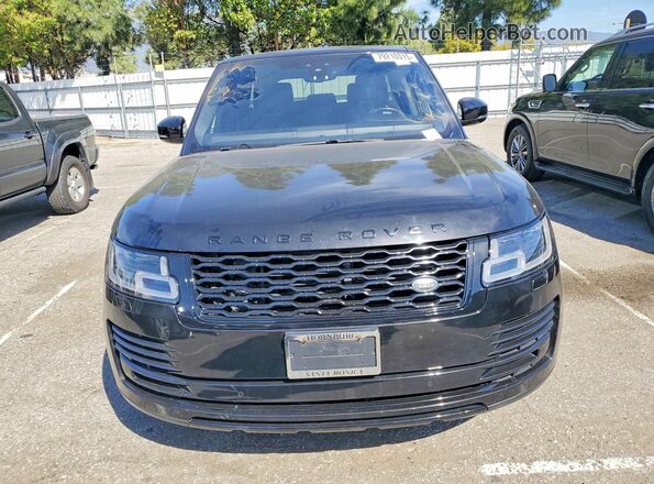 SALGS2RU1NA462359 2022 LAND ROVER RANGE ROVER Черный Вид сзади