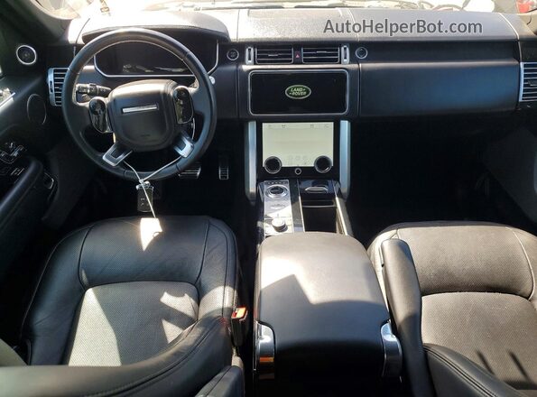 SALGS2RU1NA462359 2022 LAND ROVER RANGE ROVER Черный Вид щитка приборов