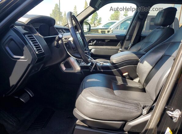 SALGS2RU1NA462359 2022 LAND ROVER RANGE ROVER Черный Вид панели приборов