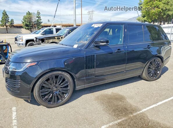 SALGS2RU1NA462359 2022 LAND ROVER RANGE ROVER Черный Передняя левая четверть