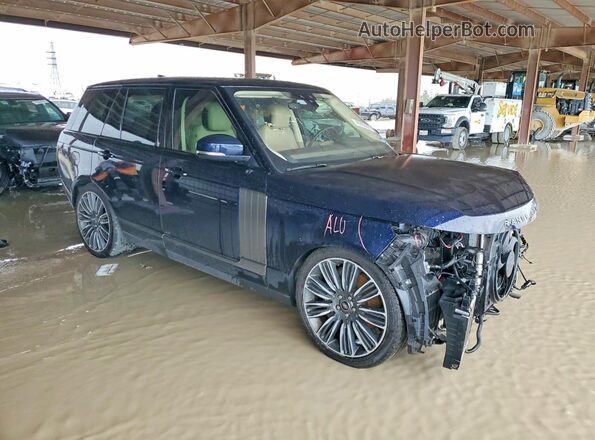 SALGS2RU3NA468230 2022 LAND ROVER RANGE Blue Delantero derecho
